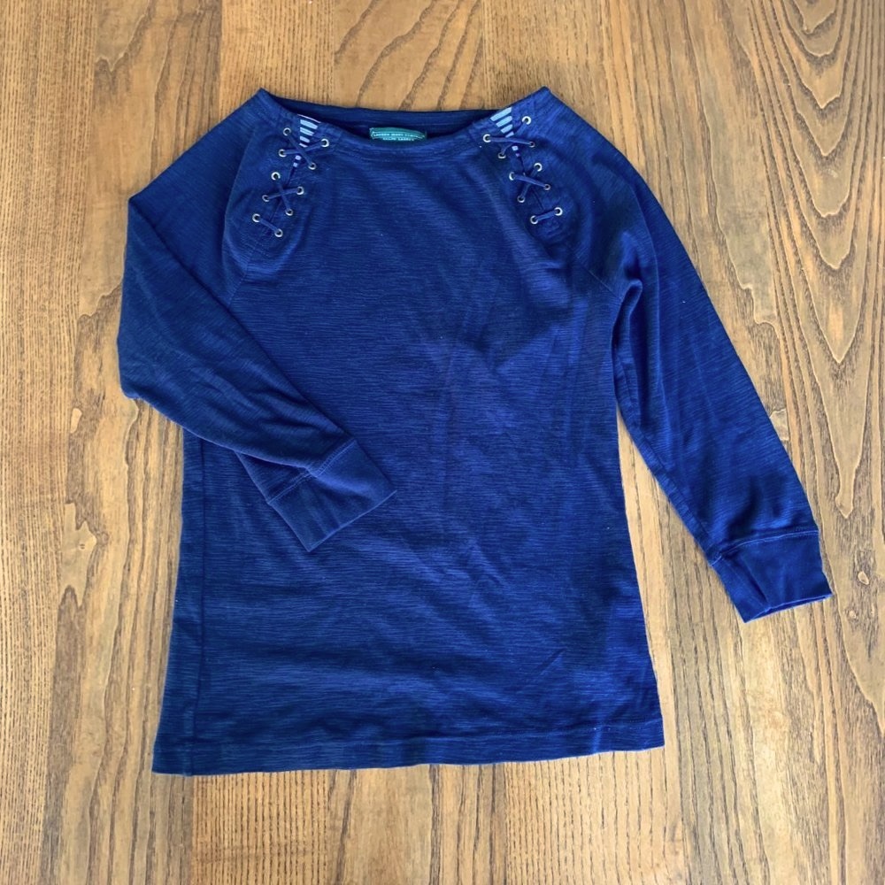 Ralph Lauren Nautical 3/4 Sleeve T-Shirt